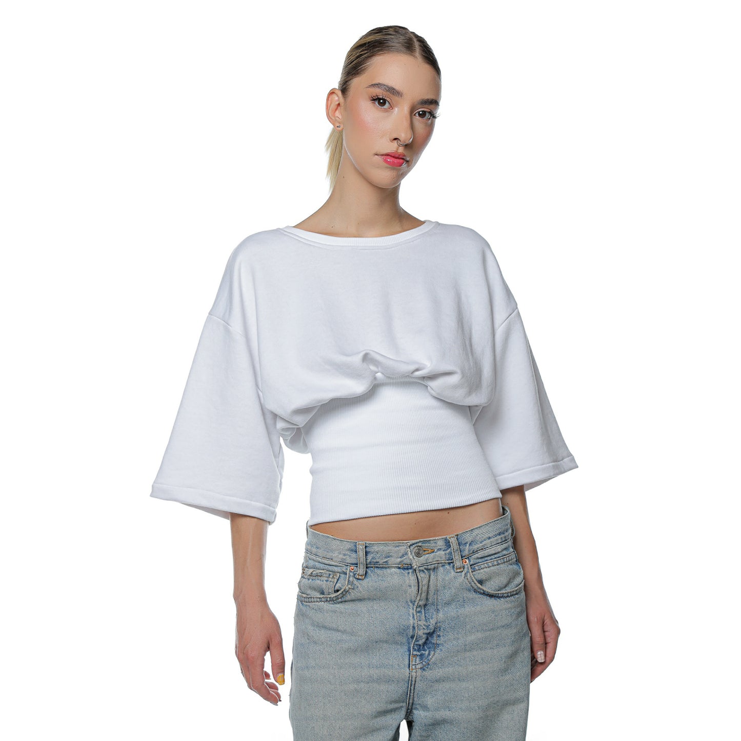 Tricou Condom Alb