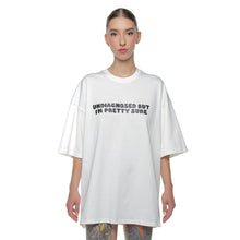 Load image into Gallery viewer, Tricou Unisex Oversized Off White
