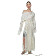 Load image into Gallery viewer, Rochie Wave Bej Off Shoulder
