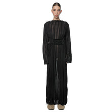 Load image into Gallery viewer, Rochie Wave Negru Off Shoulder
