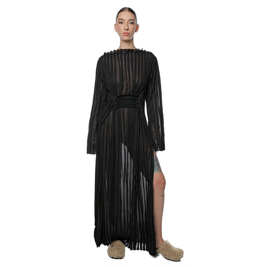 Rochie Wave Negru Off Shoulder