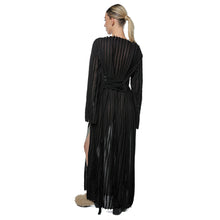 Load image into Gallery viewer, Rochie Wave Negru Off Shoulder
