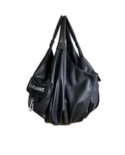 Load image into Gallery viewer, Faux Leather Utility Tote Bag
