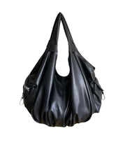 Load image into Gallery viewer, Faux Leather Utility Tote Bag
