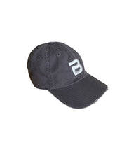Load image into Gallery viewer, Gray Light Denim Distressed Cap
