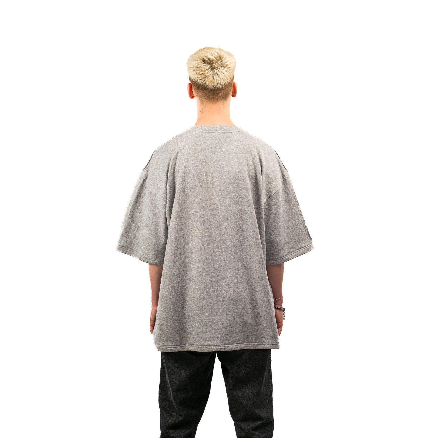 Gray Cotton Unisex T-Shirt
