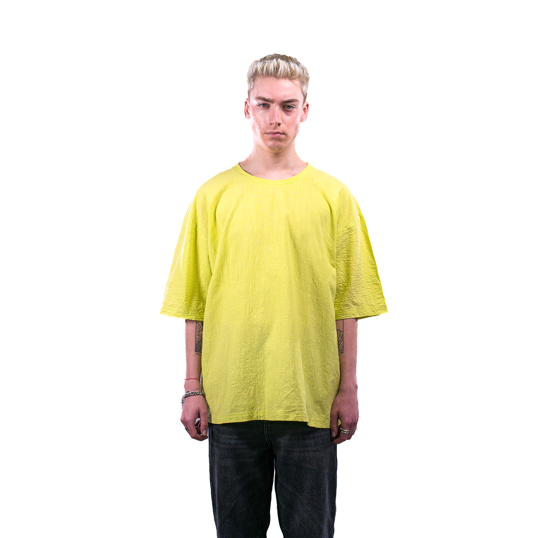 Unisex Neon Linen T-shirt