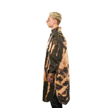 Load image into Gallery viewer, Cotton Tie Dyed Oversized Trench
