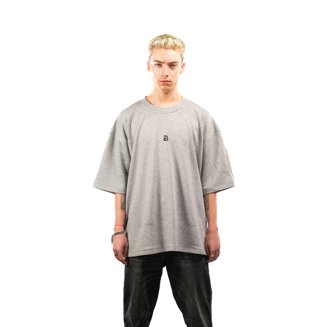 Gray Cotton Unisex T-Shirt