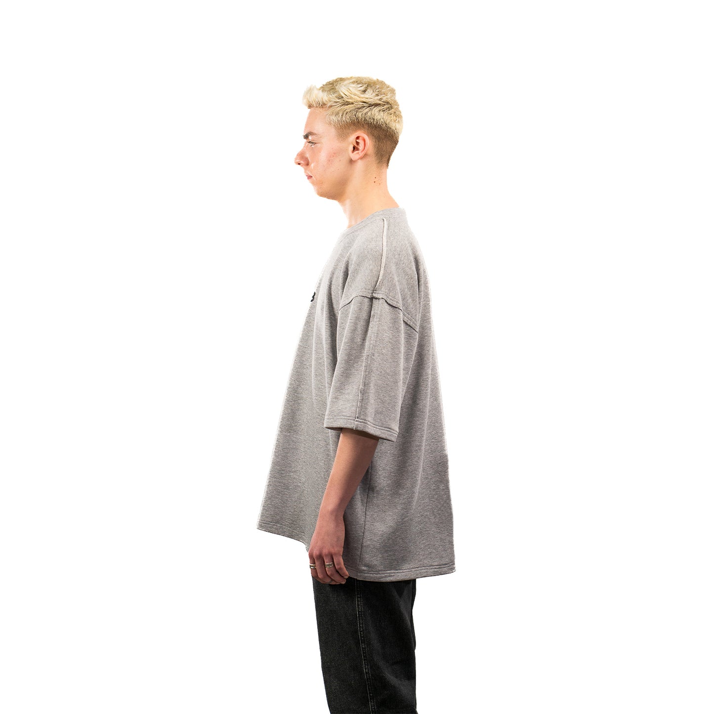 Gray Cotton Unisex T-Shirt