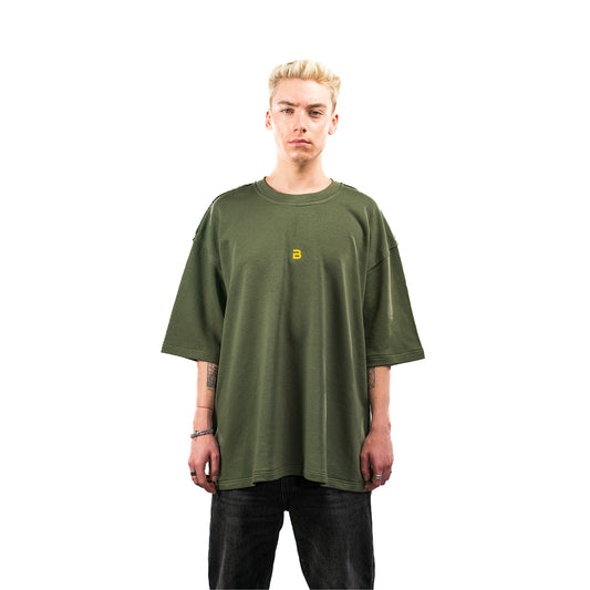 Olive Cotton Unisex T-shirt