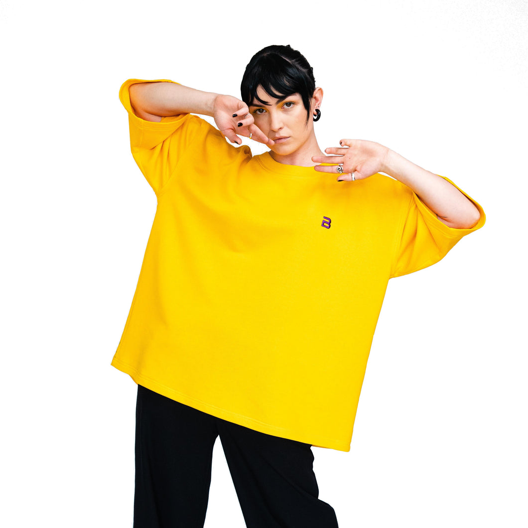 Unisex Yellow -painted- T-Shirt
