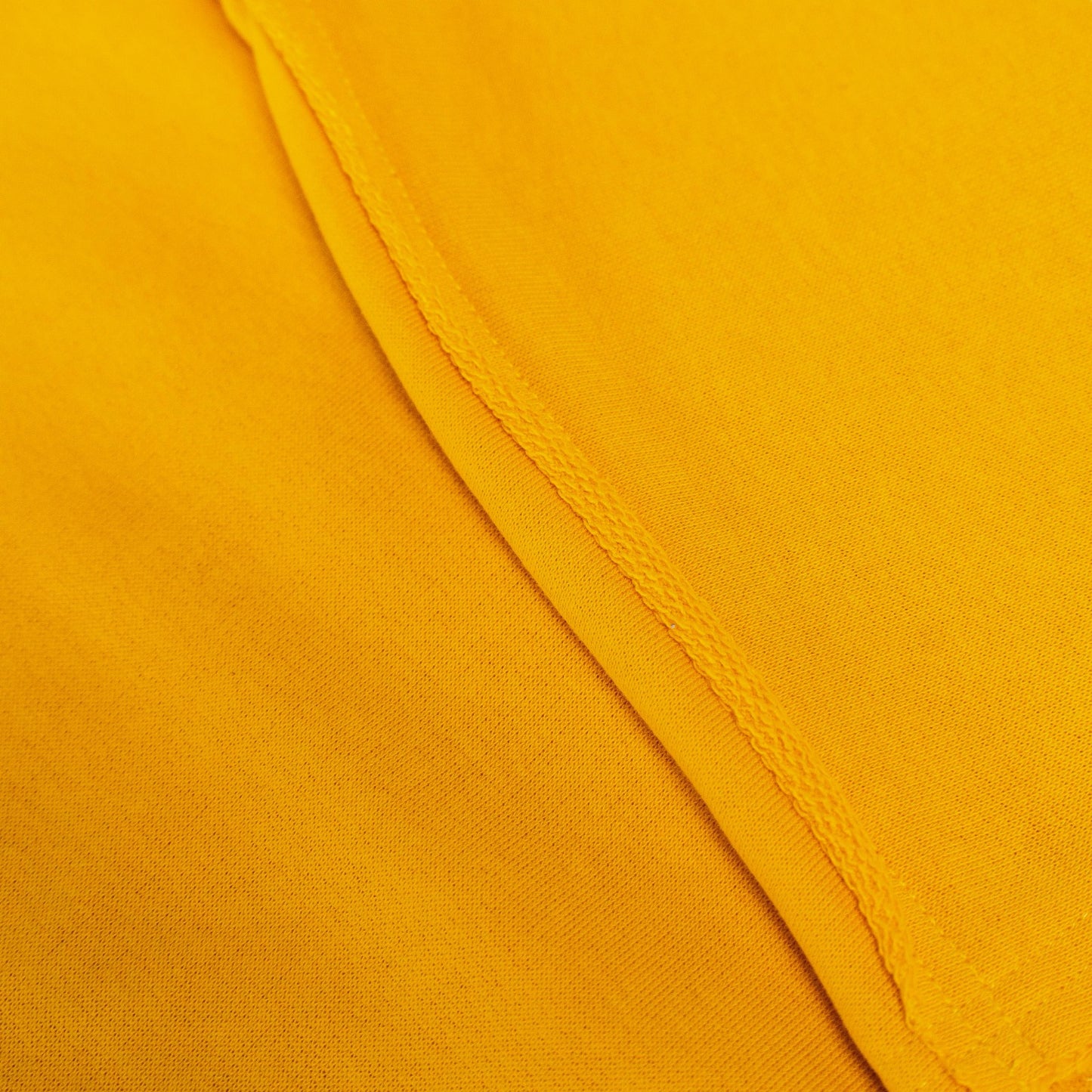 Unisex Cotton Yellow Crop Top