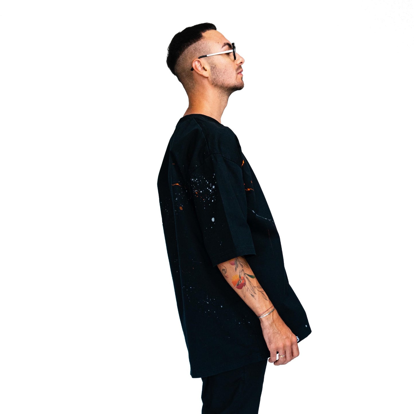 Unisex Black -painted- T-Shirt