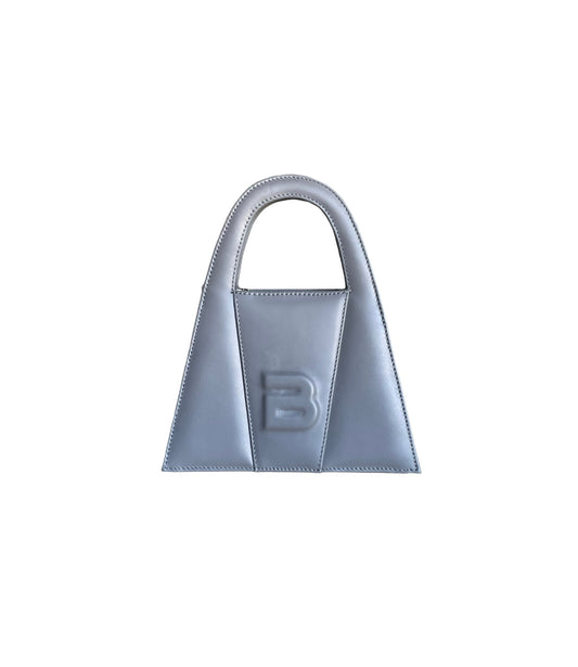 Dark Gray Minnie Lock Bag