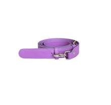 Load image into Gallery viewer, Purple Leather Minnie Lock Bag
