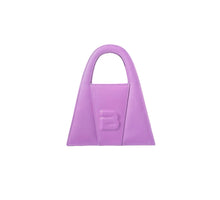 Load image into Gallery viewer, Purple Leather Minnie Lock Bag
