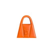 Load image into Gallery viewer, Orange Leather Minnie Lock Bag
