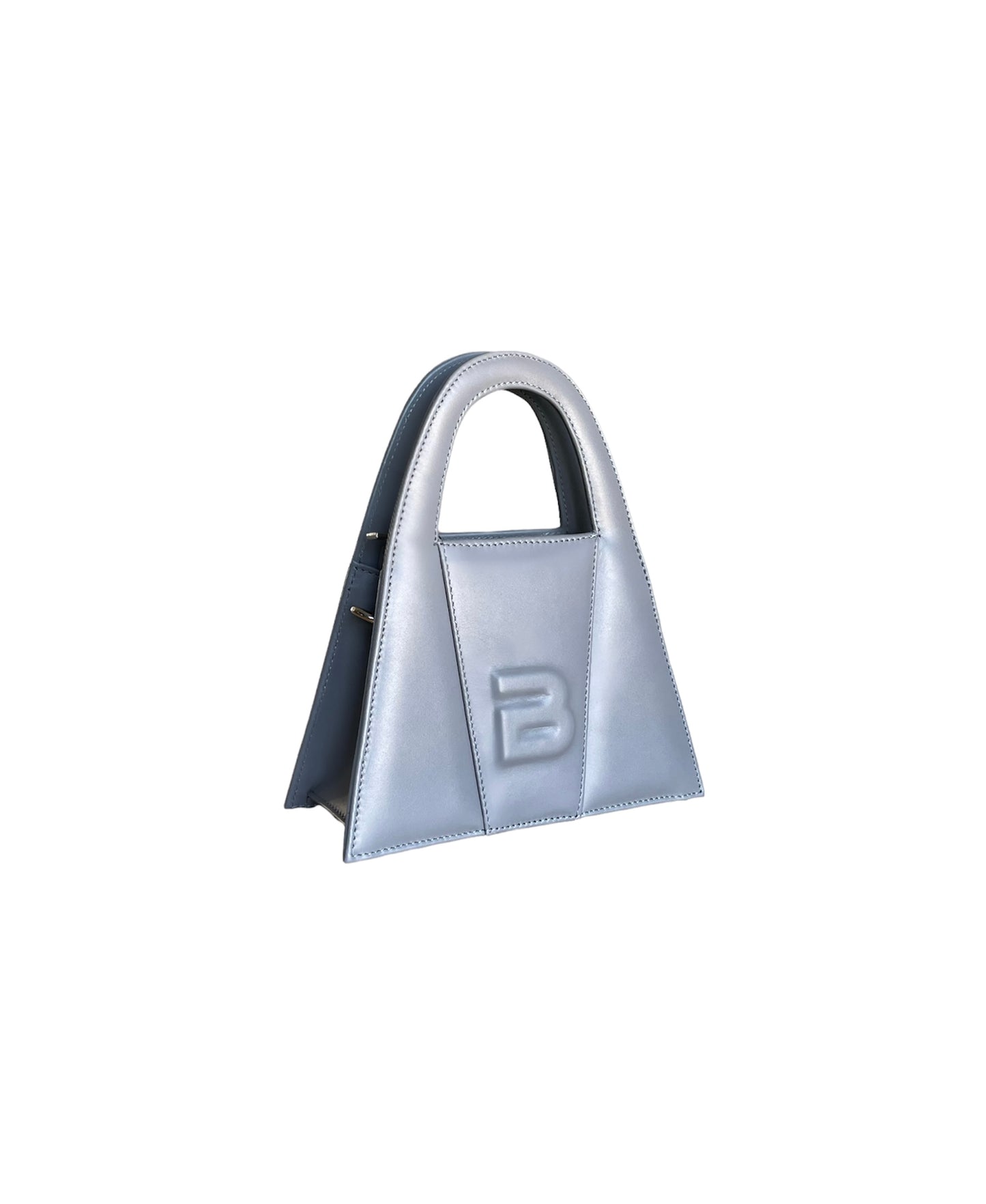 Dark Gray Minnie Lock Bag