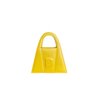 Load image into Gallery viewer, Yellow Leather Minnie Lock Bag
